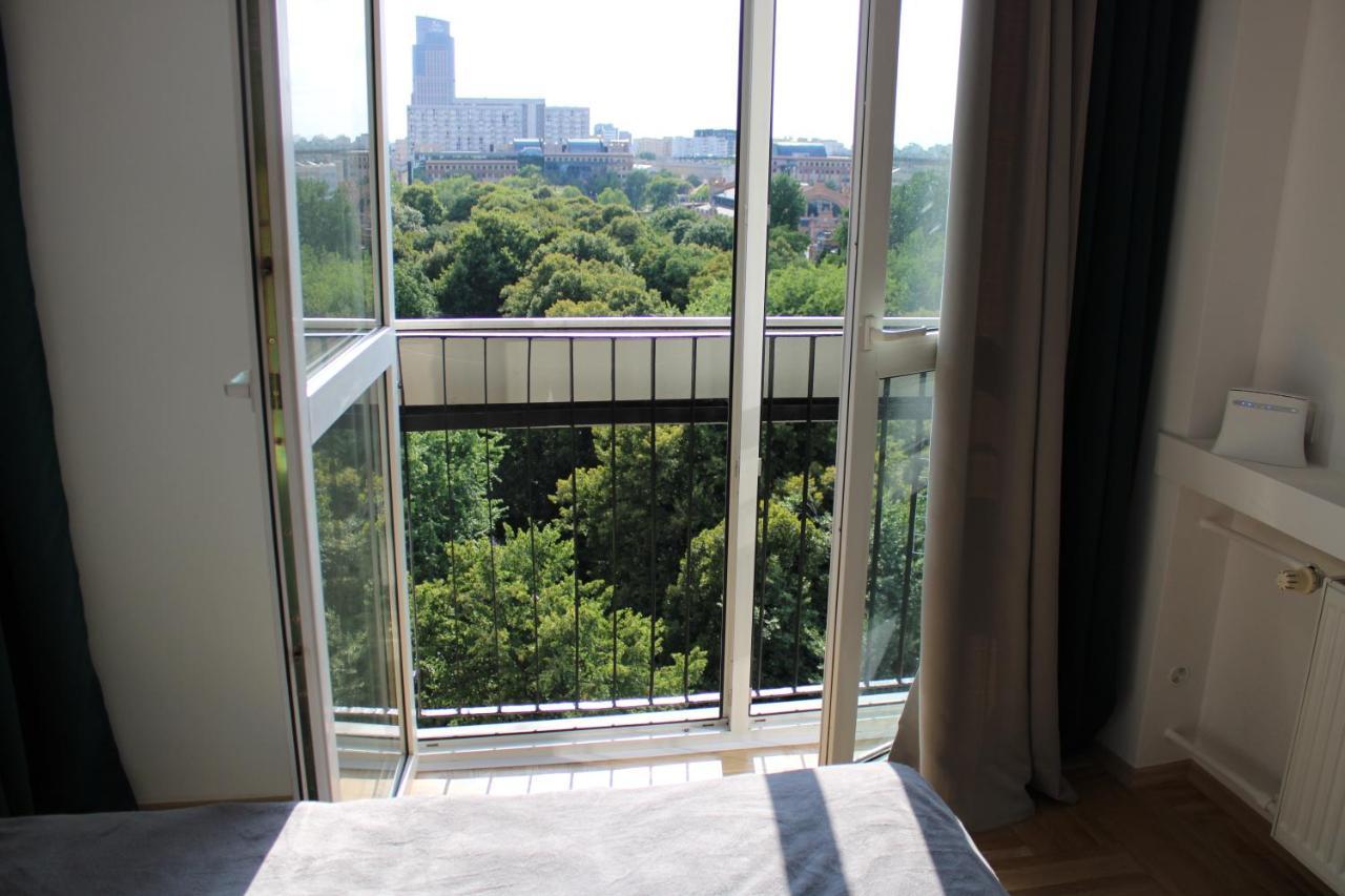 Strict Center Warsaw Comfortable Apartment, 10Th-Floor With Beautiful View On The Park And Skyscrapers, Free Wifi, Self Check-In/Out 外观 照片
